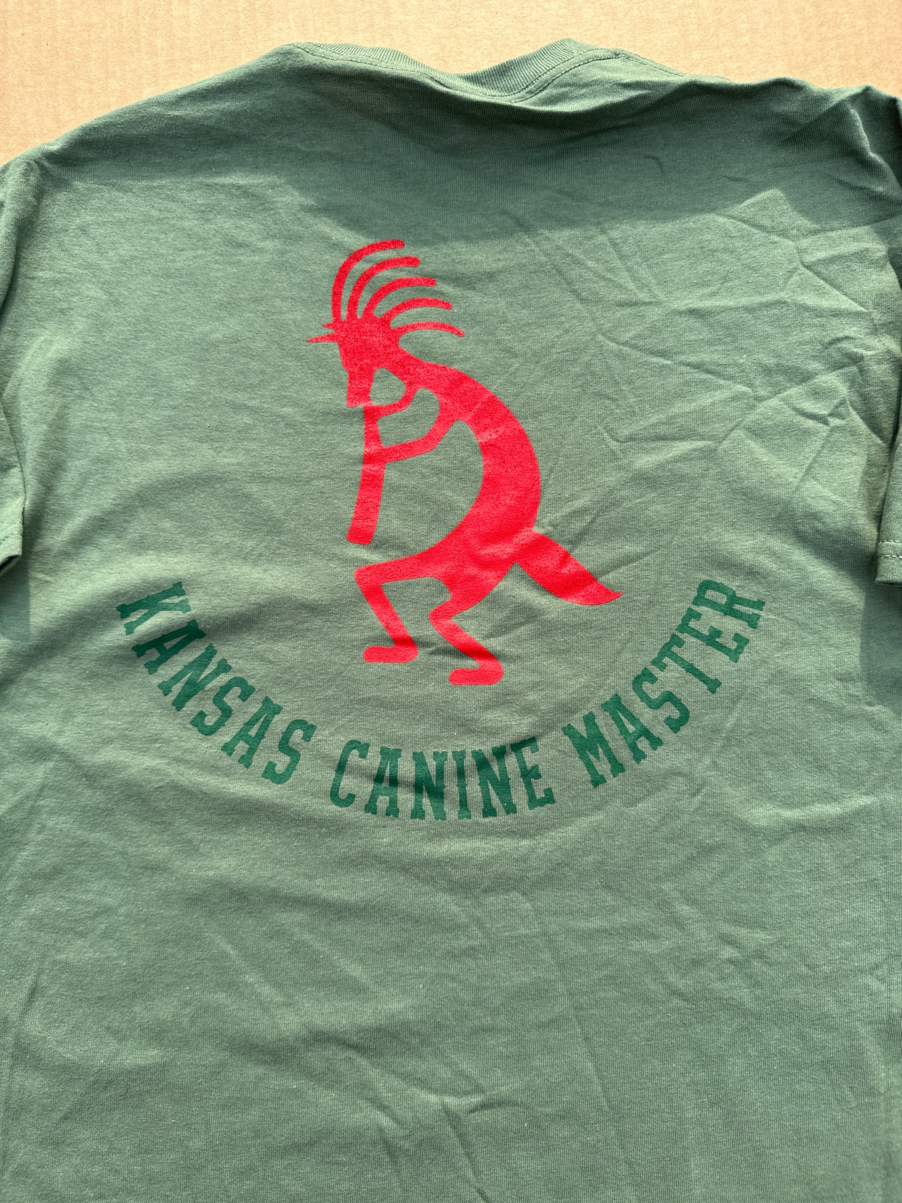 Green Kansas Canine Master t-shirt